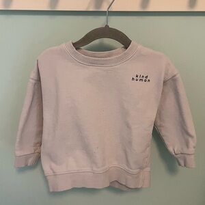 The Littlest ‘Kind Human’ Sweatshirt